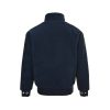 Louis Vuitton Leather Patch Fleece Blouson Jacket- Navy Blue