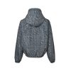 Louis Vuitton Monogram Reversible Hooded Jacket- Dark Gray