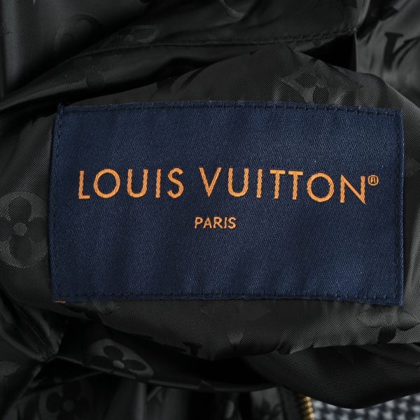 Louis Vuitton Monogram Reversible Hooded Jacket- Dark Gray
