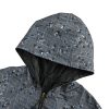 Louis Vuitton Monogram Reversible Hooded Jacket- Dark Gray