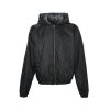 Louis Vuitton Monogram Reversible Hooded Jacket- Dark Gray