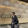 Louis Vuitton Nylon Windbreaker Jacket- Black