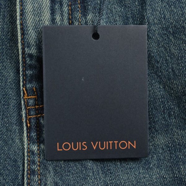 Louis Vuitton Wide Leg Fit Denim Pants- Light Blue