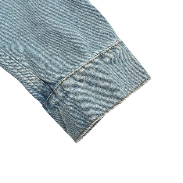 Louis Vuitton Workwear Zip-Up Denim Jacket- Blue