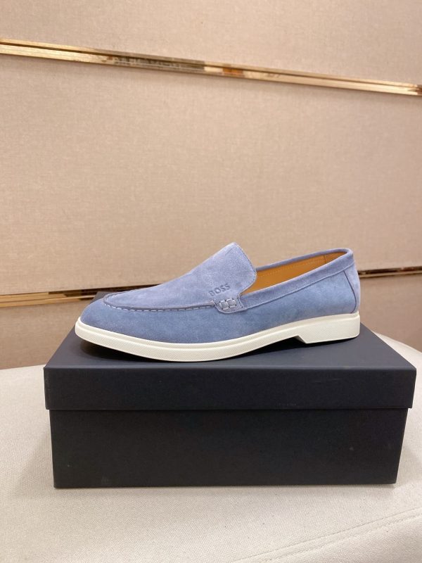 Men's Boss suede loafers