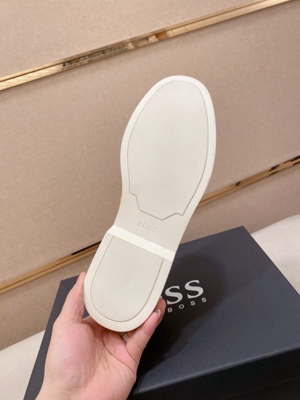 Men's Boss suede loafers