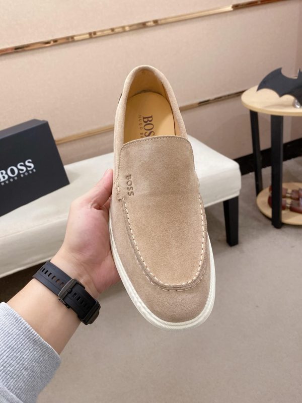 Men's Boss suede loafers