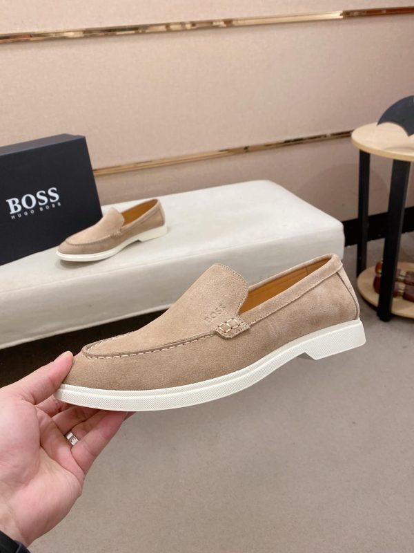 Men's Boss suede loafers