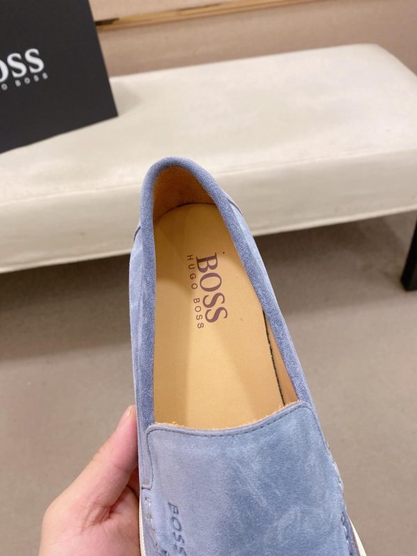 Men's Boss suede loafers