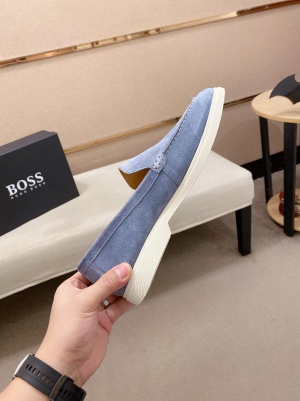 Men's Boss suede loafers