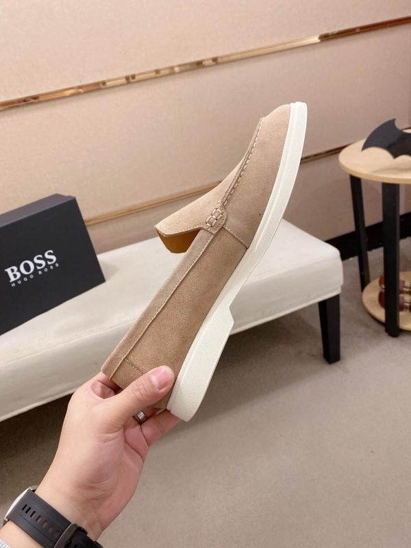 Men's Boss suede loafers