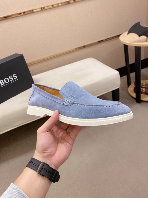 Men's Boss suede loafers