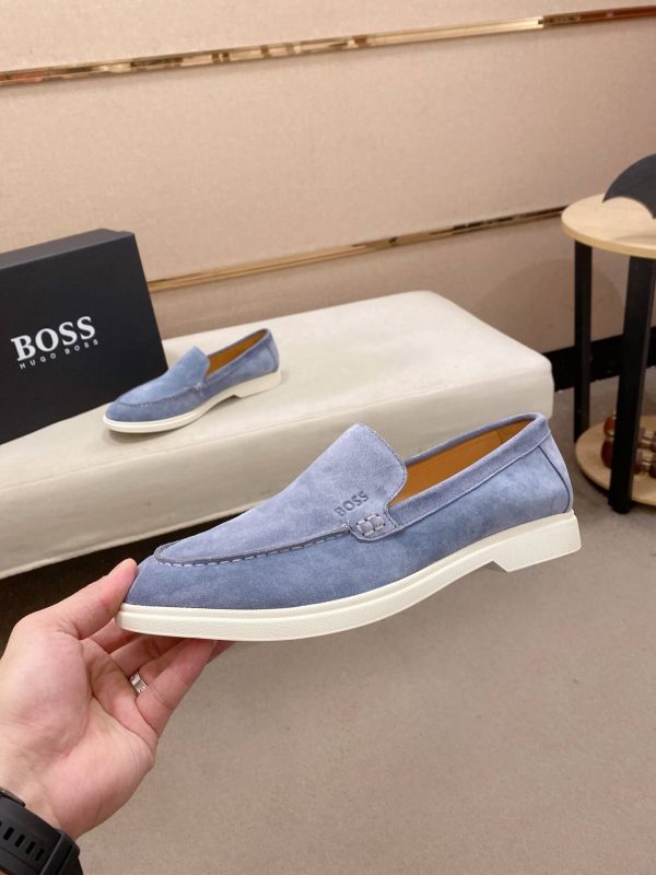 Men's Boss suede loafers