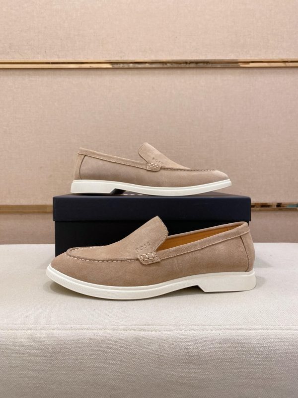 Men's Boss suede loafers