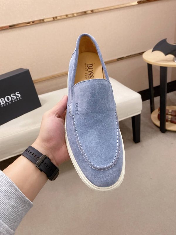 Men's Boss suede loafers