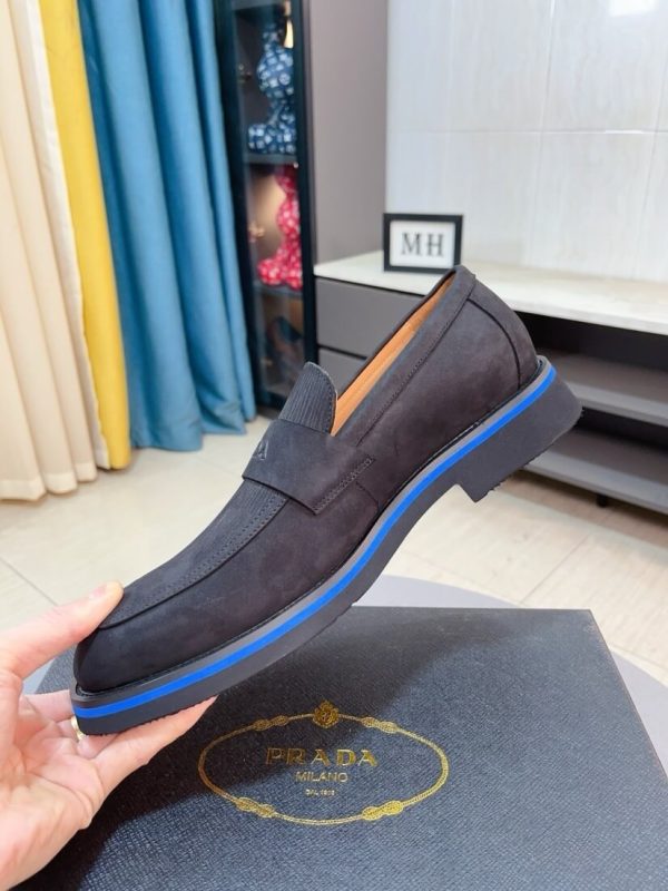 Men's black suede loafers (6) Men's black suede loafers