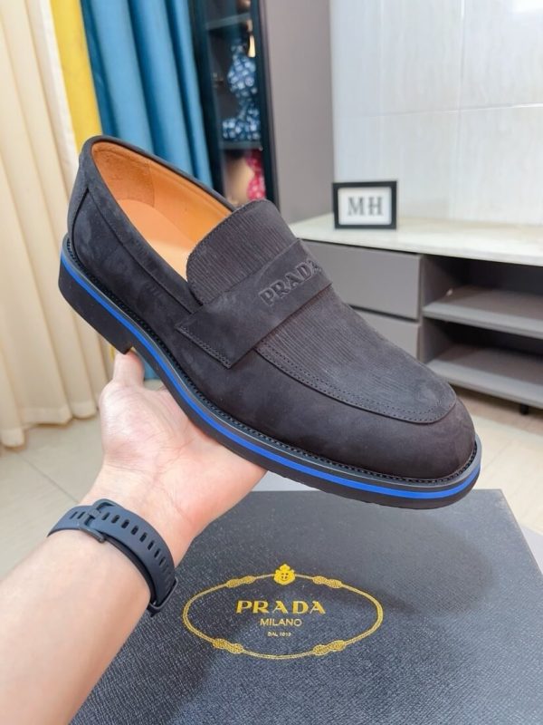 Men's black suede loafers (8) Men's black suede loafers