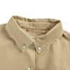 Miu Miu Chino Cloth Blouson Button-up Jacket- Khaki