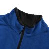 Miu Miu Windbreaker Fleece Zip-Up Jacket- Blue