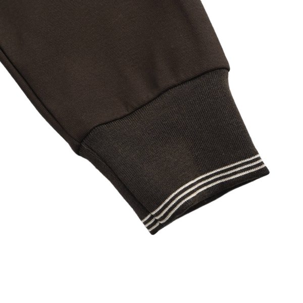 Miu Miu velvet-trim Bomber Jacket- Black