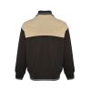 Miu Miu velvet-trim Bomber Jacket- Black