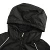 Miu Miu zip-up Hooded Trench Bomber Jacket- Black (9) Miu Miu zip-up Hooded Trench Bomber Jacket- Black