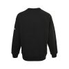Moncler Blurred Logo Crew Neck Sweatshirt- Black