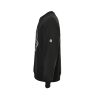 Moncler Blurred Logo Crew Neck Sweatshirt- Black