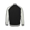 Moncler Embroidered Logo Zip-up Sweatshirt- Black