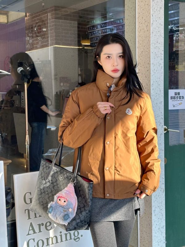 Moncler Epine Short Down Jacket- Tan (3) Moncler Epine Short Down Jacket- Tan