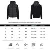 Moncler Hybrid Hooded Jacket- Black
