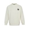 Moncler Logo Patch Crewneck Sweatshirt- Off-White (7) Moncler Logo Patch Crewneck Sweatshirt- Off-White