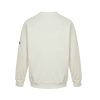 Moncler Logo Patch Crewneck Sweatshirt- Off-White (8) Moncler Logo Patch Crewneck Sweatshirt- Off-White