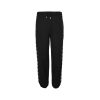 Moncler Logo Trim Drawstring Track Pants- Black