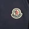Moncler Side Logo Patch Jogging Trousers- Navy Blue