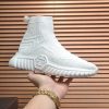 _Philipp Plein Supersonic White knit sock sneakers. (1) Philipp Plein Supersonic White knit sock sneakers.