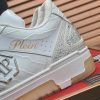 Philipp Plein crystal-embellished low-top leather sneakers