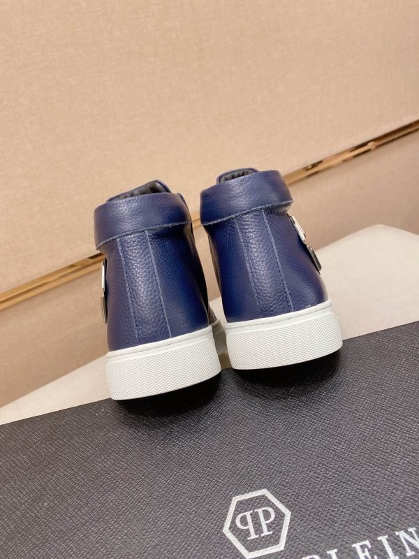 Philipp Plein high-top leather sneakers (3) Philipp Plein high-top leather sneakers