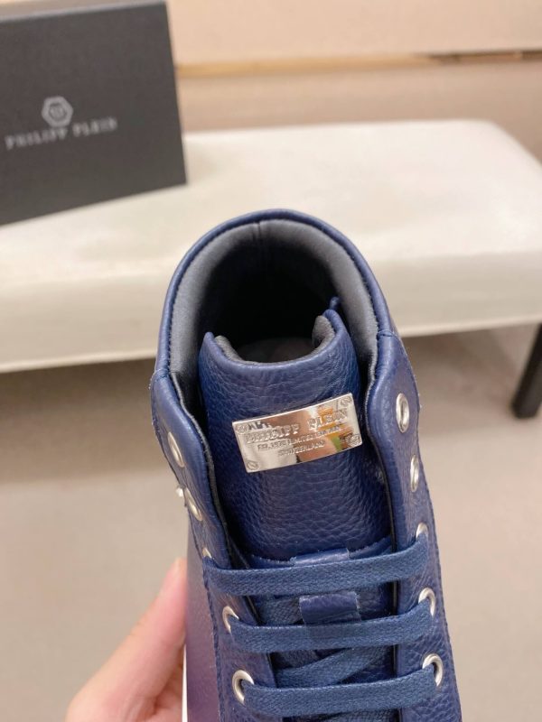 Philipp Plein high-top leather sneakers (5) Philipp Plein high-top leather sneakers