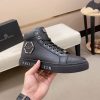 Philipp Plein high-top leather sneakers