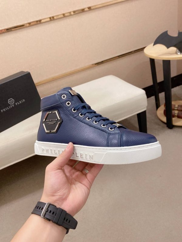 Philipp Plein high-top leather sneakers (7) Philipp Plein high-top leather sneakers