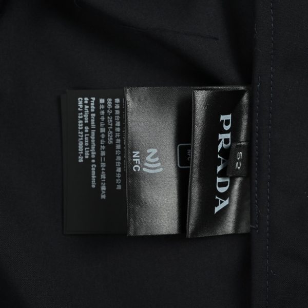 Prada Mohair and Silk Blouson Jacket- Black (6) Prada Mohair and Silk Blouson Jacket- Black