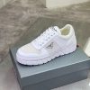 Prada Padded Nappa Leather Sneakers white. (7) Prada Padded Nappa Leather Sneakers white.