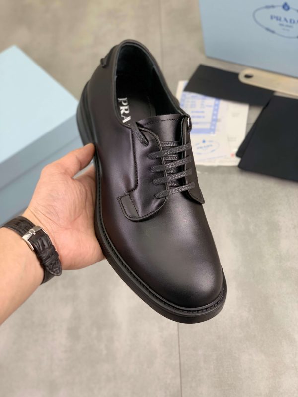 Prada brushed leather derby shoes (1) Prada brushed leather derby shoes