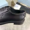 Prada brushed leather derby shoes (4) Prada brushed leather derby shoes