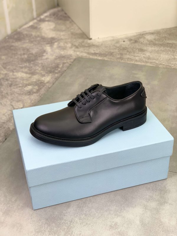 Prada brushed leather derby shoes (7) Prada brushed leather derby shoes