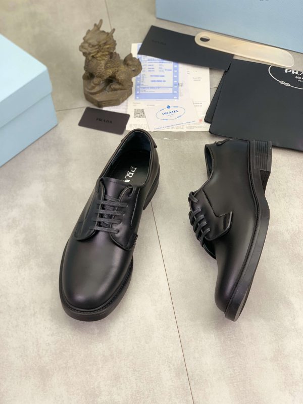 Prada brushed leather derby shoes (8) Prada brushed leather derby shoes