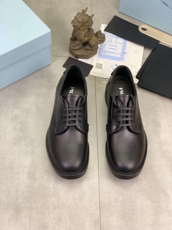 Prada brushed leather derby shoes (9) Prada brushed leather derby shoes