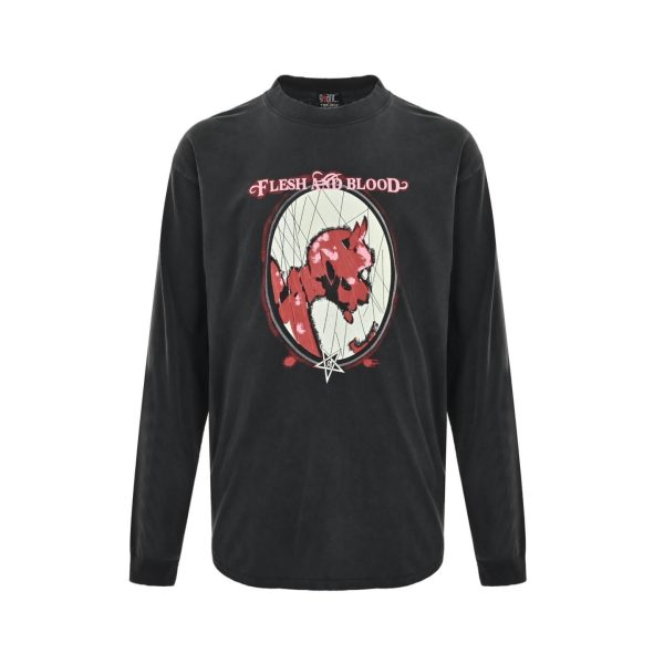 Saint Michael Bodies For The Reaper Short-Sleeve Tee- Black