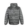 Supreme Micro Down Half Zip Hooded Down Jacket- Grey (5) Supreme Micro Down Half Zip Hooded Down Jacket- Grey